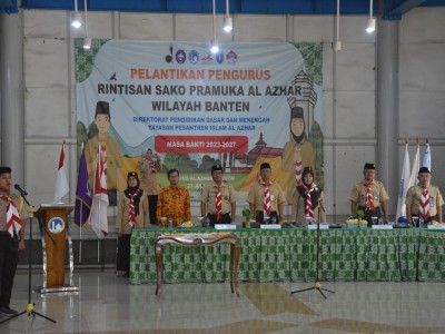 PELANTIKAN PENGURUS SATUAN KOMUNITAS (SAKO) AL AZHAR WILAYAH BANTEN